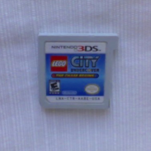 Lego City Undercover 3DS game